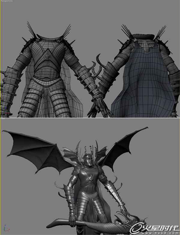 3DMax打造惡魔之翼 武林網(wǎng) 3DSMAX角色教程