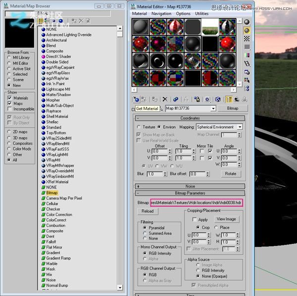 3DMAX制作炫酷的紅色跑車教程,PS教程,思緣教程網(wǎng)