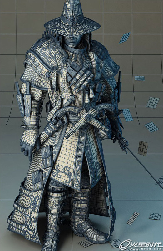 3DMAX角色寫實詳解 武林網 3DSMAX角色教程