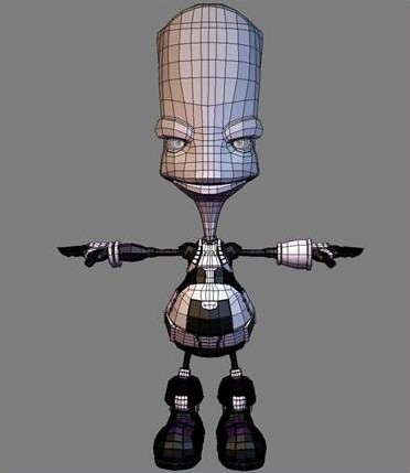 3dsMax打造Q版外星人 武林網 3DSMAX角色教程