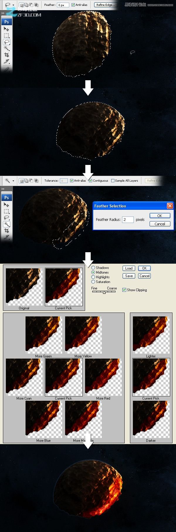 3Dmax創(chuàng)建壯觀的三維空間爆炸效果,