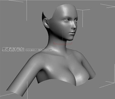 3ds Max制作一個非常漂亮的美女,PS教程,思緣教程網