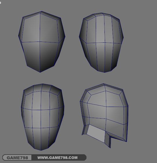 3dsmax and maya人頭布線教程 武林網 3DSMAX教程