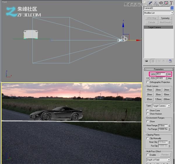 3DMAX制作炫酷的紅色跑車教程,PS教程,思緣教程網(wǎng)