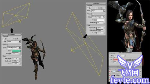 3Ds Max打造美女弓箭手游戲角色教程 武林網 3DSMAX角色教程