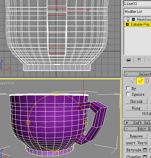 3DS Max教程:茶杯(旋轉(zhuǎn)+多邊形建模) 武林網(wǎng) 3DSMAX建模教程