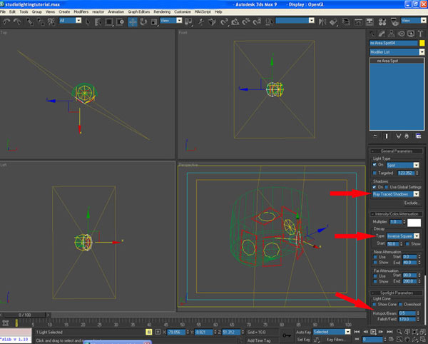 3dMax車輛渲染打光教程 武林網 3DSMAX渲染教程