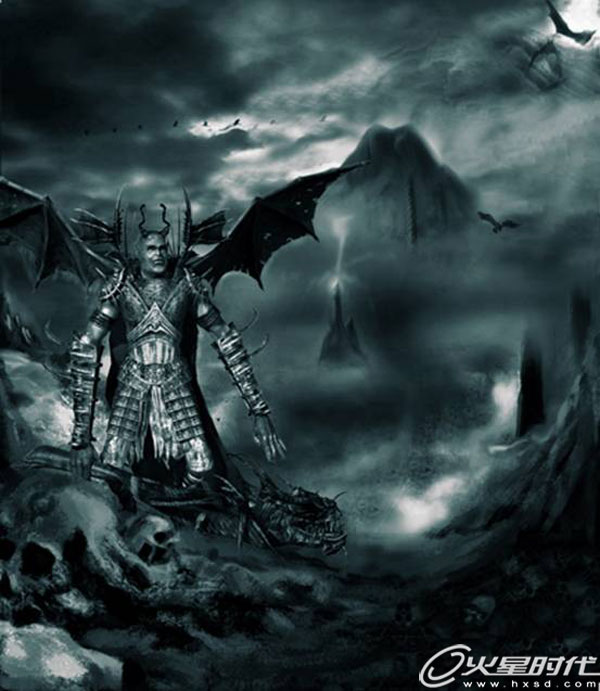 3DMax打造惡魔之翼 武林網(wǎng) 3DSMAX角色教程