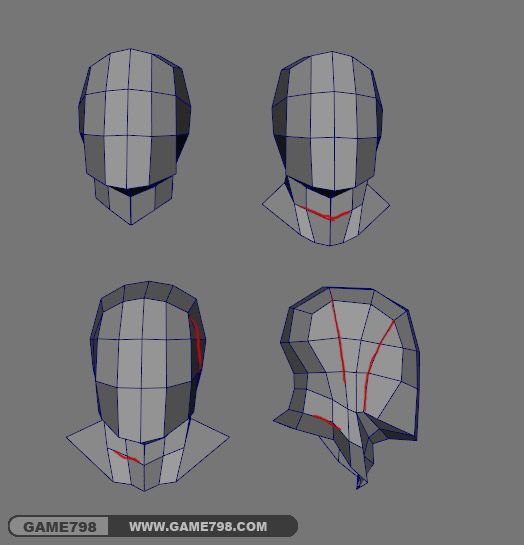 3dsmax and maya人頭布線教程 武林網 3DSMAX教程