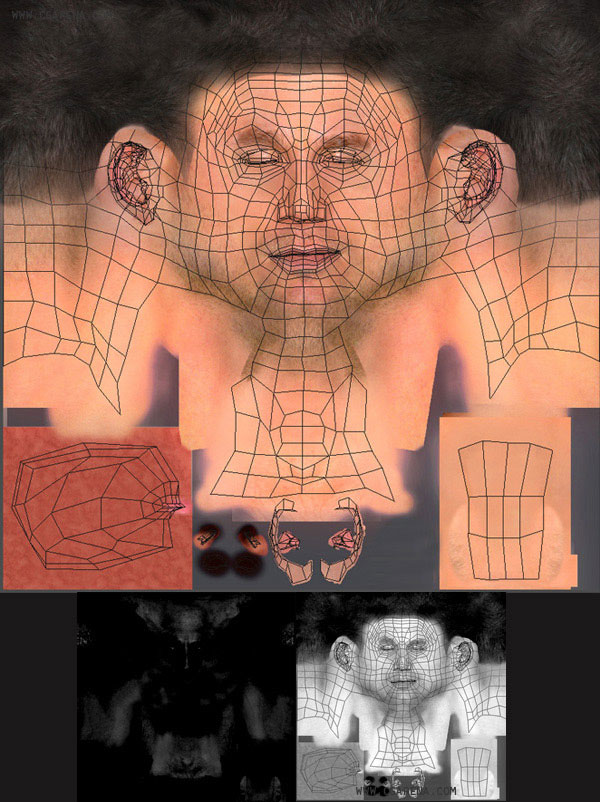 3DMAX打造伊朗Sohrab 武林網 3DSMAX角色教程