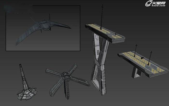 3DSMAX打造未來城市戰爭場景 武林網 3DSMAX場景教程
