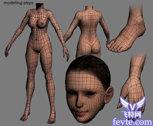3Ds Max打造美女弓箭手游戲角色教程 武林網 3DSMAX角色教程