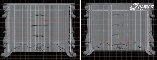 3DS打造室內歐式雕花柜子 武林網 3DSMAX室內教程