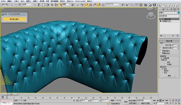 3DSMAX歐式沙發(fā)建模教程 武林網(wǎng) 3DSMAX建模教程
