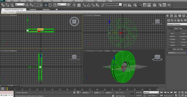 3DSMAX汽車剎車盤建模教程 武林網(wǎng) 3DSMAX建模教程