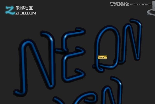 3dmax結(jié)合Vray制作霓虹燈藝術(shù)字效果,