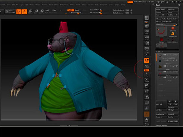 3ds Max制作摩洛哥鼴鼠《Morocco Topo》角色教程 武林網(wǎng) 3dsMax角色教程