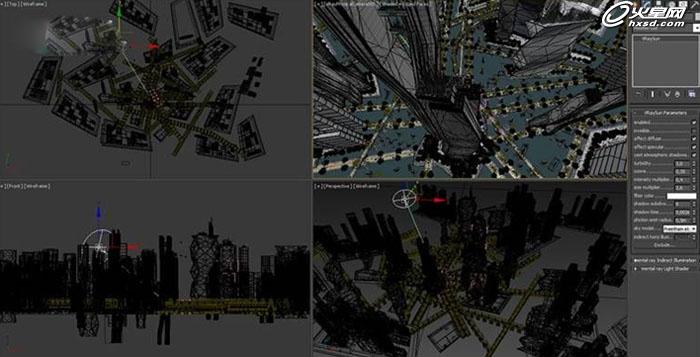 3DSMAX打造未來城市戰爭場景 武林網 3DSMAX場景教程