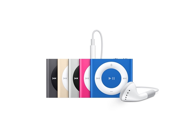 iPod nano、iPod shuffle難得升級:只有新顏色