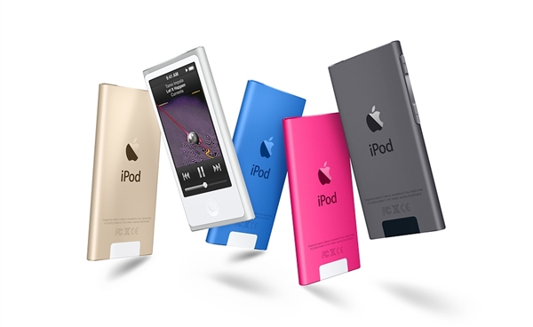 iPod nano、iPod shuffle難得升級:只有新顏色