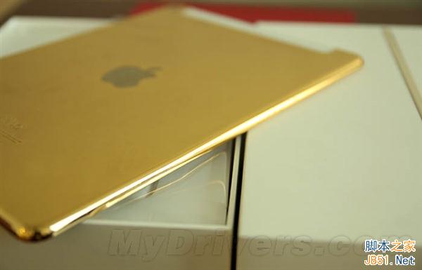 閃瞎眼:24K純金版iPad Air 2亮相