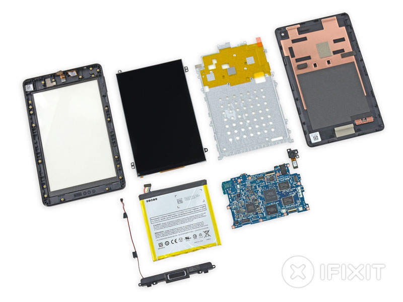 99美元最棒平板!Kindle Fire HD 6完全拆解