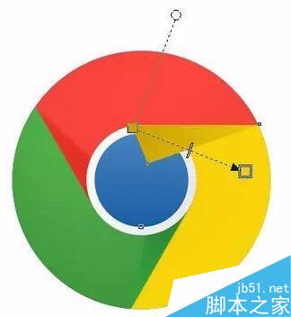 cdr教程:繪制谷歌瀏覽器Logo步驟