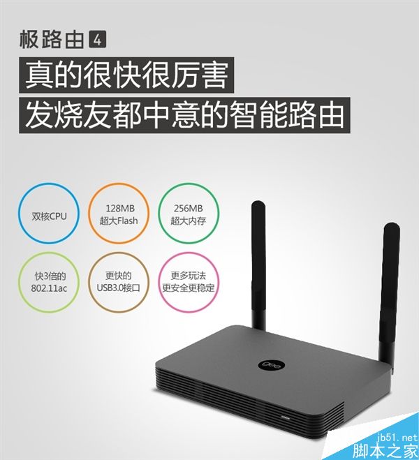 399元！極路由4正式亮相：比上一代快3倍