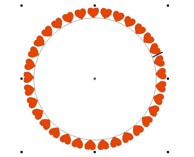 CDR制作矢量圖或位圖環(huán)繞效果 武林網(wǎng) CDR入門(mén)教程