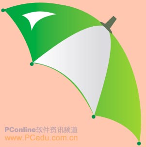 CDR繪制雨傘教程 武林網 CDR實例教程