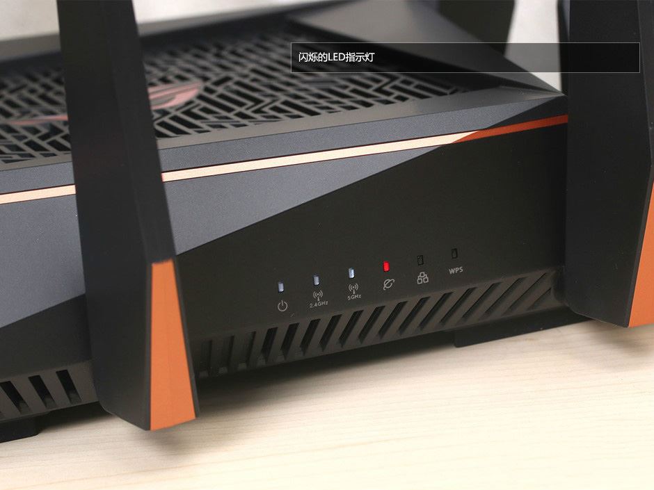 華碩ROG GT-AC5300電競路由器真機圖賞