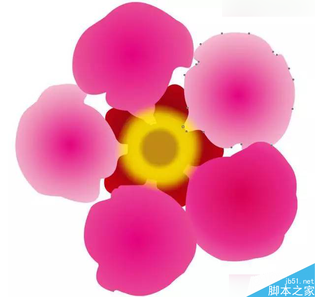 CorelDraw繪制逼真的中國風梅花圖教程,PS教程,思緣教程網(wǎng)