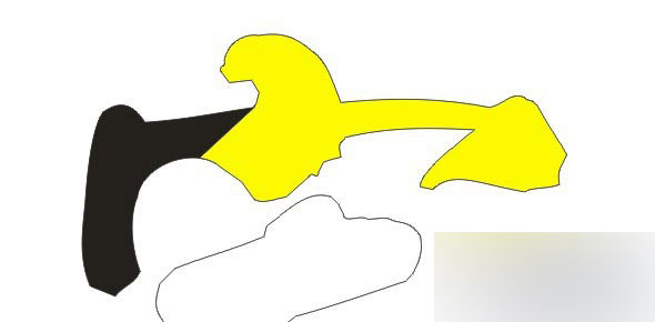 cdr給裂開的字體填色 武林網 cdr使用技巧