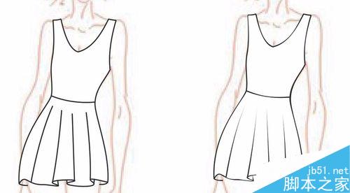 怎樣用CDR+PS畫服裝效果圖?