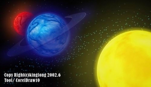 CDR制作浩瀚宇宙實例教程 武林網 CDR實例教程