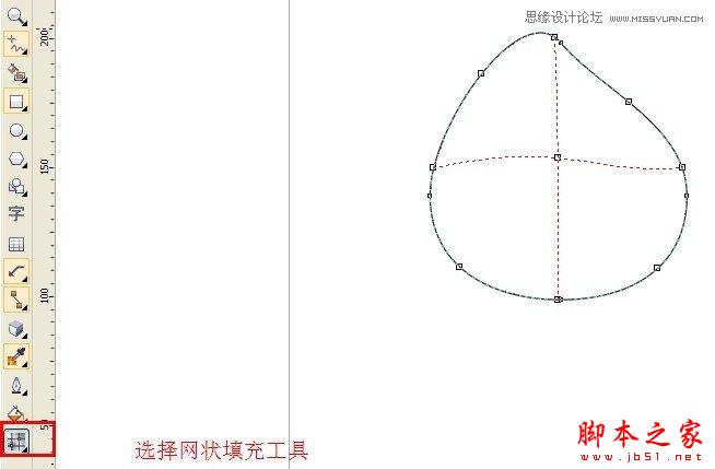 CorelDRAW解析網(wǎng)狀填充運用教程,武林網(wǎng)