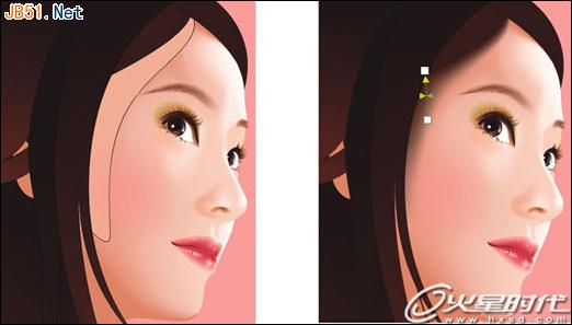 CoreIDRAW打造古典美女 寫實人物制作詳解 CoreIDRAW打造古典美女 寫實人物制作詳解