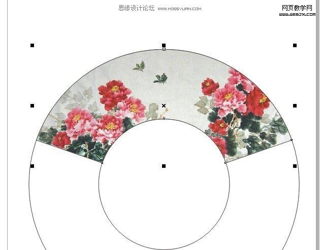 CorelDRAW教程:繪制逼真的折扇_武林網(wǎng)
