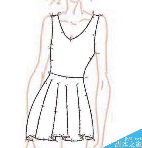 怎樣用CDR+PS畫服裝效果圖?