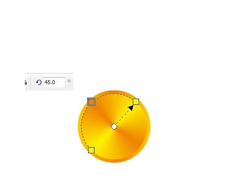 CDR快速制作古代金幣 武林網 CDR入門教程
