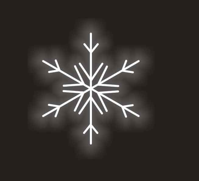 CDR制作可愛雪花 武林網 CDR實例教程
