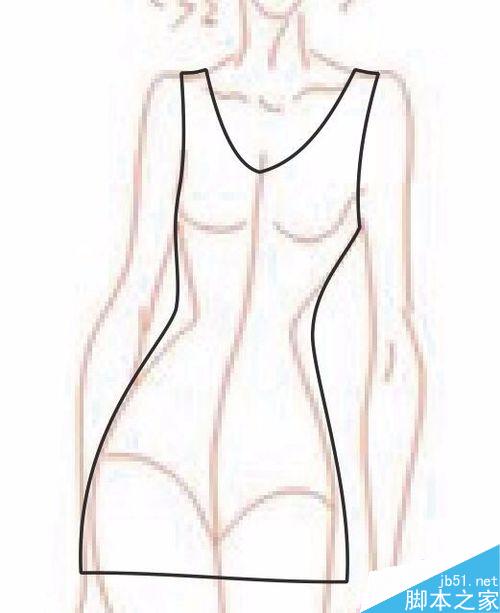 怎樣用CDR+PS畫服裝效果圖?