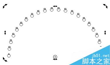CorelDRAW X7案例分享:打造圓點螺旋效果