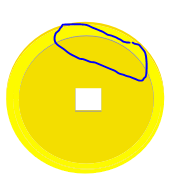 CORELDRAW制作金幣 武林網 CDR入門教程