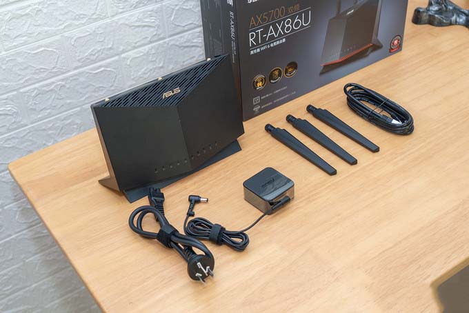 高貴的阿蘇斯也有大碗份,滿血進化WiFI6的華碩RT-AX86U開箱簡測