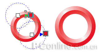 CDR鑿刻效果的制作技巧 武林網 CDR入門教程
