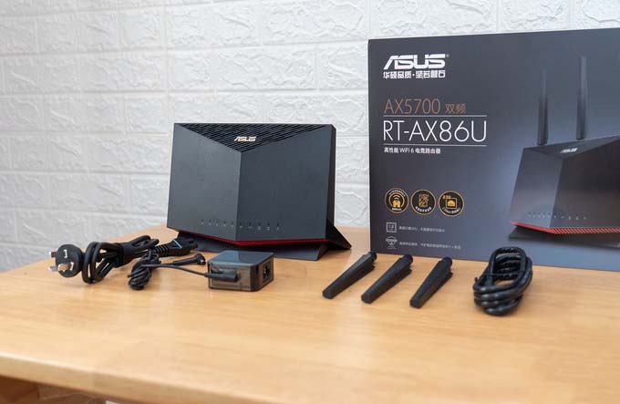 高貴的阿蘇斯也有大碗份,滿血進化WiFI6的華碩RT-AX86U開箱簡測