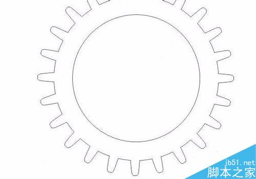 CorelDRAW繪制立體齒輪教程
