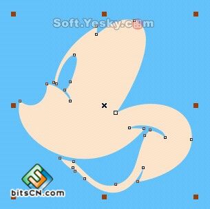 CDR繪制米老鼠教程 武林網 CDR實例教程