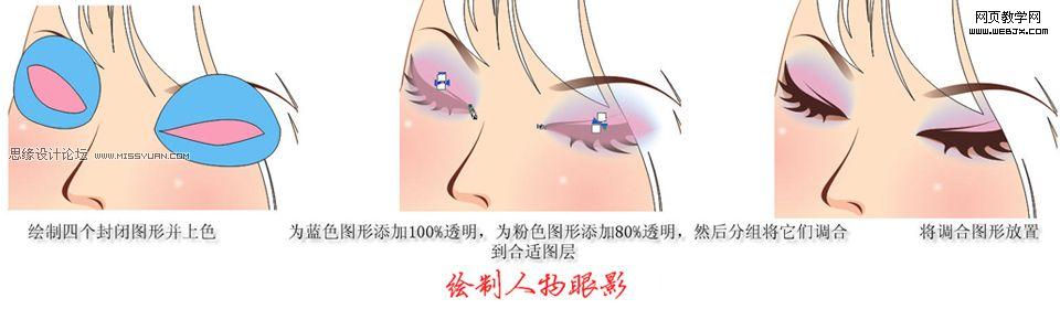 Coreldraw教程:繪制卡通矢量漂亮女孩_武林網(wǎng)